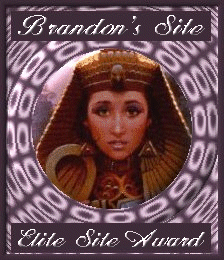 Brandon's "Elite Site Award"
