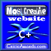 CriticAwards "Most Creative Website"