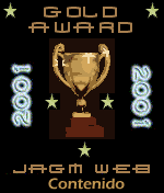 JAGM Web "CONTAINED category GOLD Award"