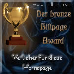 Hillpage-Award in Bronze