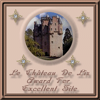 Le Chteau De Liz "Award For Excellent Site"