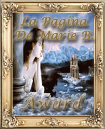 La Pagina De Marie B, Award