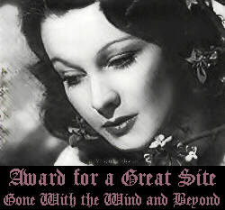 Gone With the Wind Great Site Award