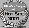 RK Web Design Hot Site Award