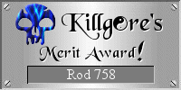 KILLGORE'S "Merit Award"