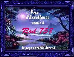 Robert Durand "Prix d"Excellence"