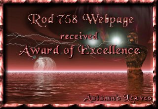 Autum's Leaves Award of Excellence