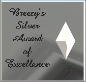 Breezy's Silver Award of Excellence
