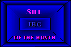 INTERNATIONAL BUSINESS CENTER "Site of the month Award"