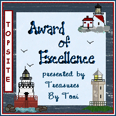Treasures By Toni "Award of Excellence"