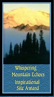 Whispering Montain Echoes Inspirational Site Award