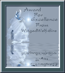 WingedWolf-Eire "Award for Excellence"