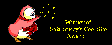 Shiabrucey's "Cool Site Award"