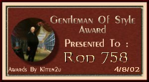 Kitten2u`s Gentleman of Style Awards
