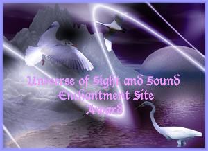 Universe of Sight and Sound Enchantment Site Award