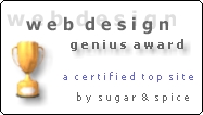 Web Design Genius Award