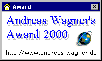 Andreas Wagner Award 2000