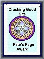 Pete's Page Award