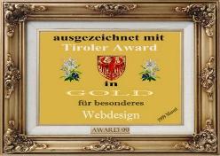 "Tiroler Award in GOLD