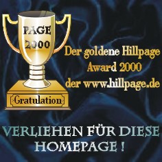 Der goldene Hillpage Award 2000