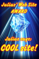 "Julius' Web Site Award"
