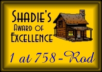 Shadie's "Award of Excellence"