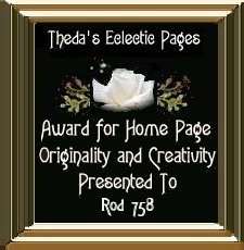 Theda's Eclectic Pages Award 