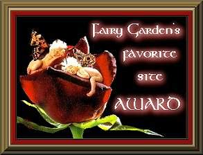 Fairy Garden's favorite site Award