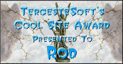 TergesteSoft Cool Site Award 