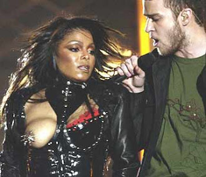 Janet Jackson, super bowl 2004, seno