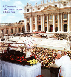 Giubileo 2000, Santa Rita  tornata a Roma.