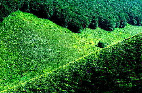 The Sibillini Hills, I Monti Sibillini, Umbria, Marche, Italy