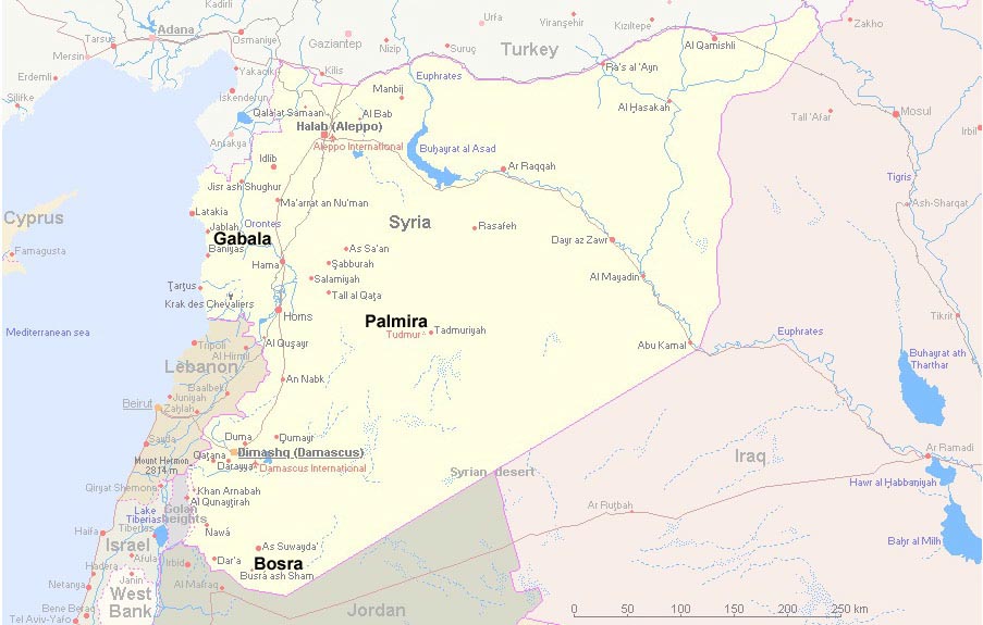 Syria Map