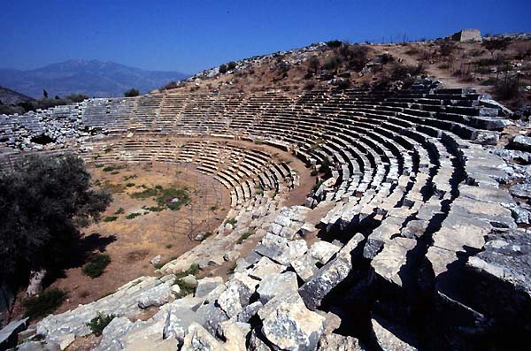Latona Turkey Theatres Amphitheatres Stadiums Odeons Ancient Greek Roman World Teatri Odeon