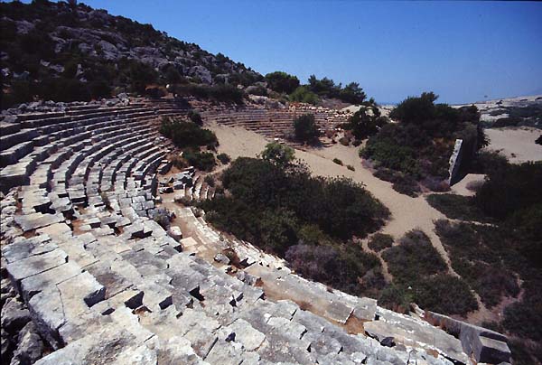 Patara Turkey Theatres Amphitheatres Stadiums Odeons Ancient Greek