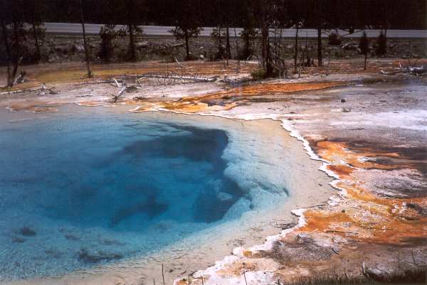 Un geyser a Yellowstone