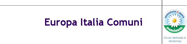 Europa Italia Comuni