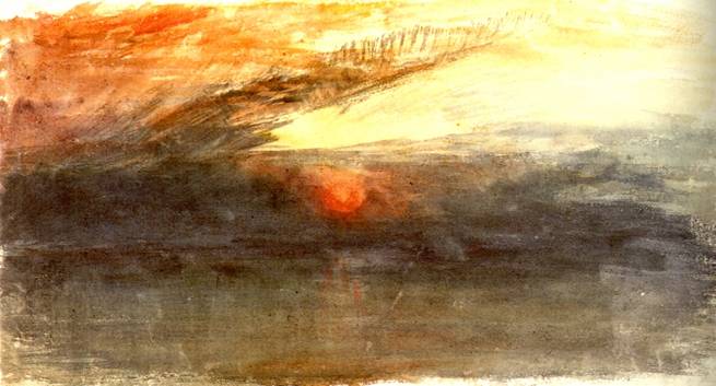 W.Turner - Tramonto
