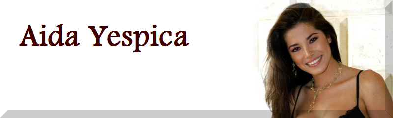 Logo, Aida Yespica