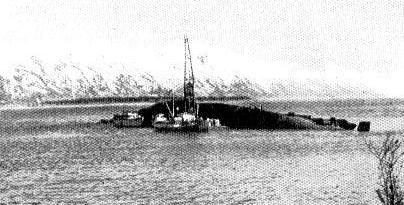 La Tirpitz ribaltata dopo l'ultimo e decisivo attacco