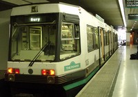 MANCHESTER - E' una Metrotramvia, le cui vetture sono di fabbricazione italiana
