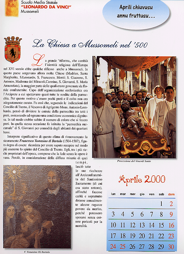 Calendario 2000: Aprile