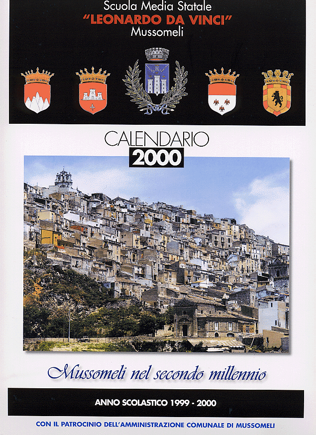 Calendario 2000: COPERTINA