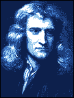 Il giovane Newton (un vero capellone...)