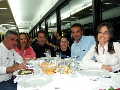 da sinistra a destra: Raffaele (Hydrasub), Tiziana, Giovanni, Katia (Dixie), Pasquale (Natalino), Giovanna (moglie di Pasquale)