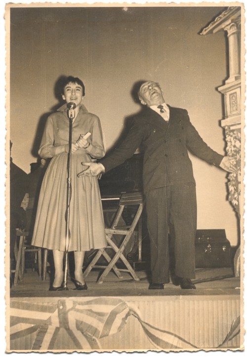 Giovanni Somboli e la Maestra Scaffetti