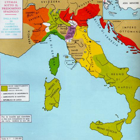 Italia 1560-1700