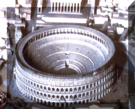 il Colosseo come doveva 
apparire all'epoca