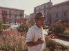 Il sig. Ciriaco Fonzo giardiniere del Comune che curava i giardinetti tutti di San Giorgio del Sannio in modo ammirevole e con grande professionalit