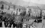 Ginestra processione della Madona della Provvidenza negli anni 30